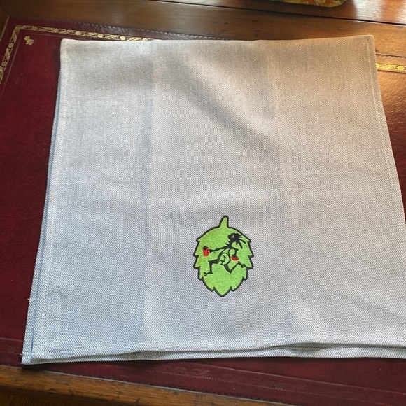 The Note Eater Hop 20 x 40 Gray Flat Bar Towel Widespread Panic Fans Jamband - Picture 4 of 4